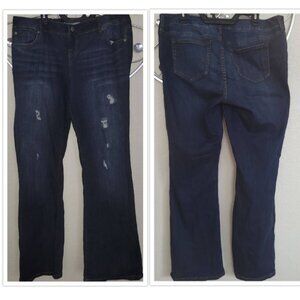 14R Torrid Mid-Rise Relaxed Boot Cut Jeans